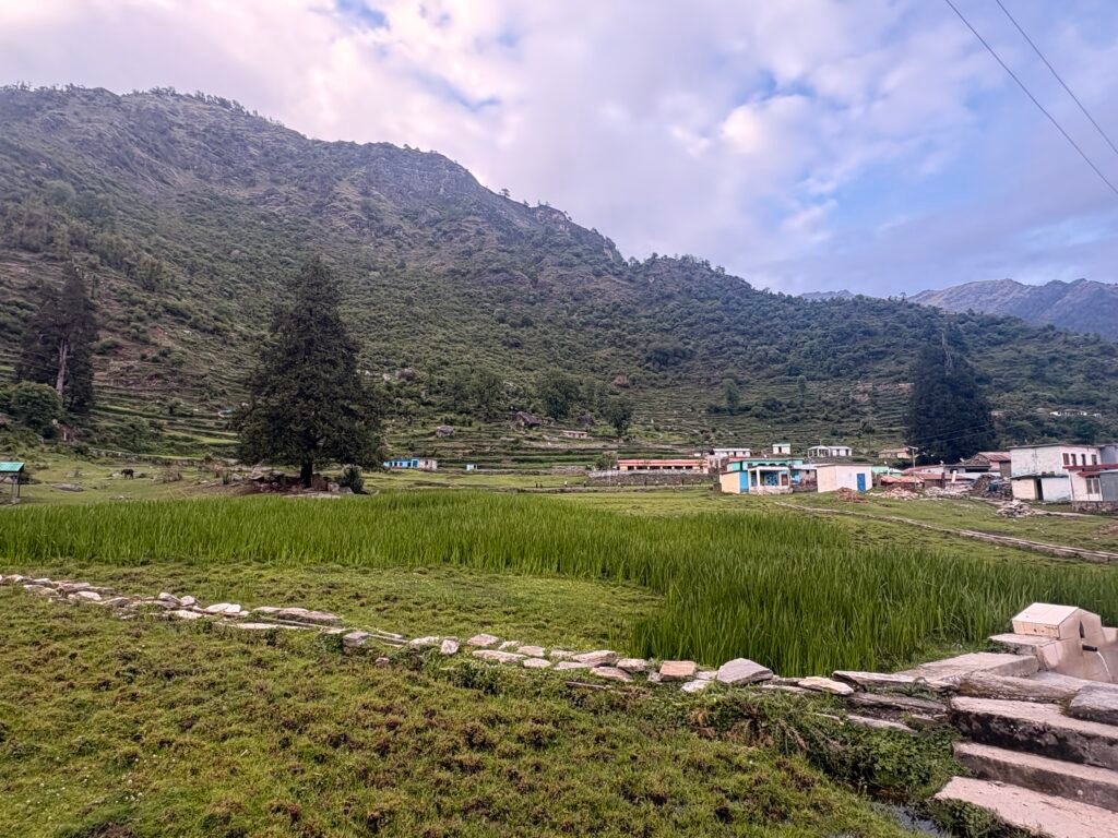 Dumak Village, Urgam to Dumak Village Trek via Bansi Narayan, part of trans uttarakhand Traverse