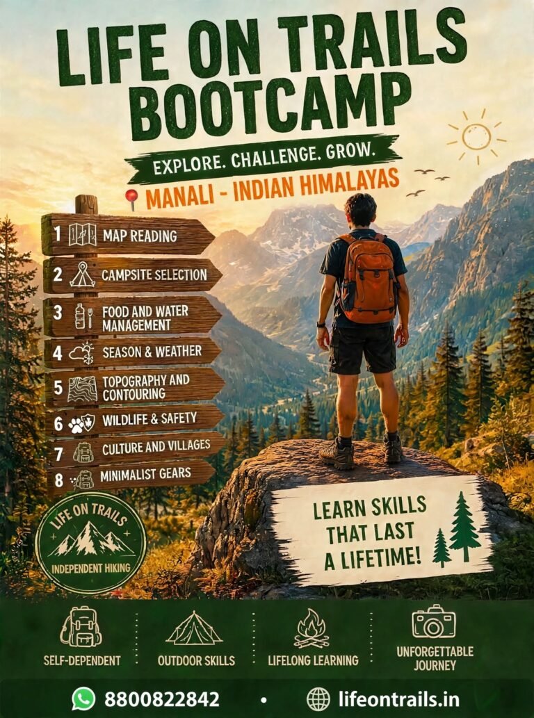 Life on Trail Bootcamp Poster